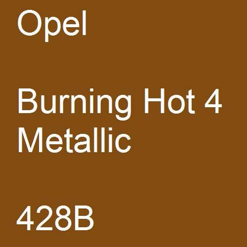 Opel, Burning Hot 4 Metallic, 428B.